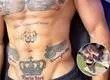 Pareja de Coté López se tatuó su nombre como regalo de cumpleaños