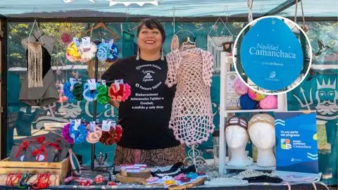Camanchaca impulsó la Navidad en el Biobío con cultura, comunidad y apoyo a emprendedoras locales