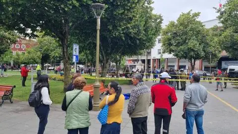 Investigan muerte de una persona en situación de calle en plena Plaza Independencia de Concepción