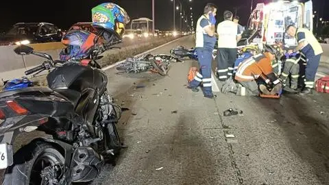 Mujer fallece y dos personas resultan heridas graves tras accidente de alta energía en Rancagua
