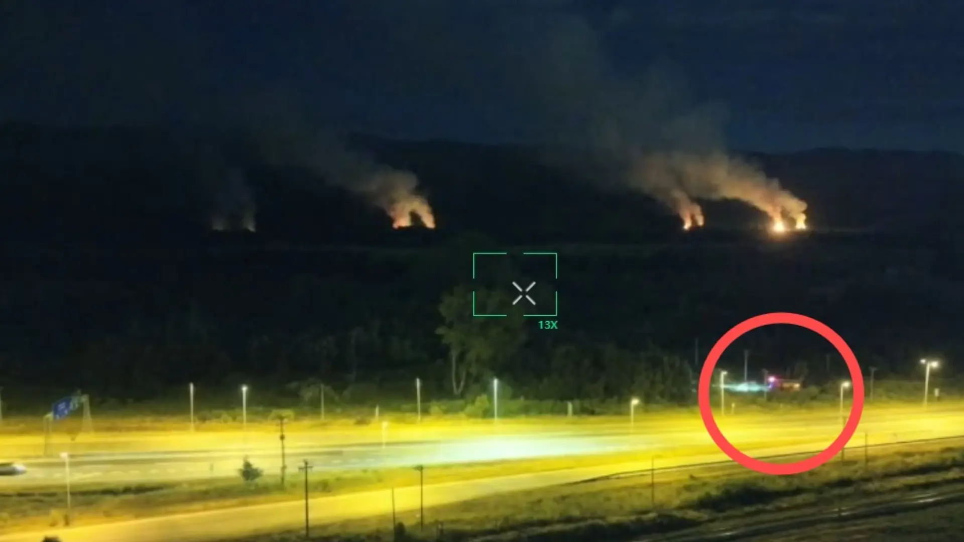 Denuncian ocho focos de incendios simultáneos en Arauco: Llaman a no normalizar delitos incendiarios