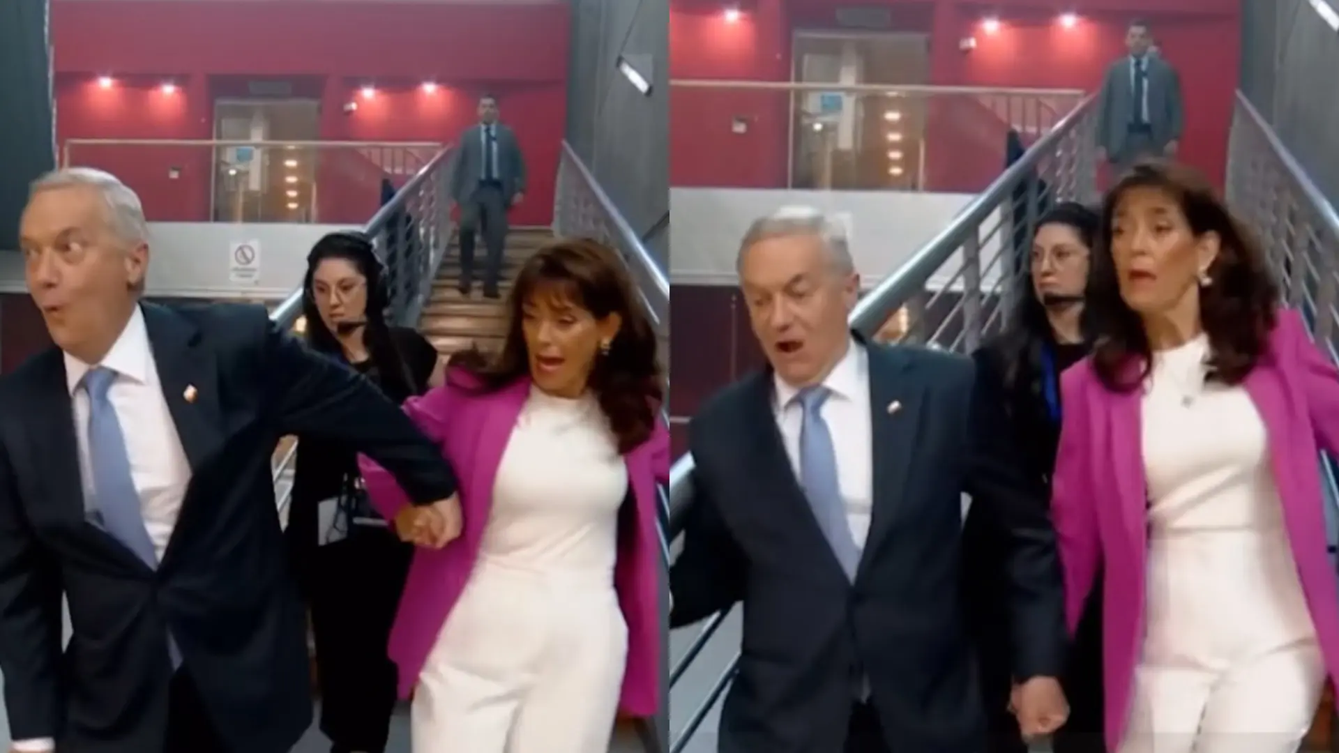 José Antonio Kast sufre inesperado tropiezo durante su llegada al debate Anatel