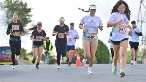 Corrida Lagunas de Concepción reunió más de 7 mil runners en Barrio Norte