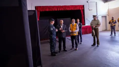 Locales de votación ya están en manos de las FF.AA para las elecciones del domingo