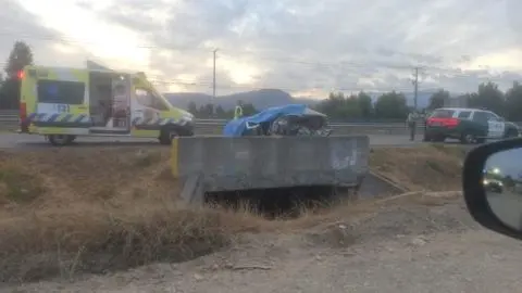 Conductor ebrio provoca grave accidente en Ruta 5 Sur: Funcionario de la FACh y su hija de 7 años fallecieron