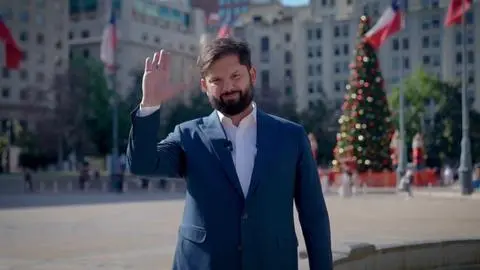 “Ha sido un orgullo compartir con ustedes”: Gabriel Boric publica su último saludo navideño como Presidente