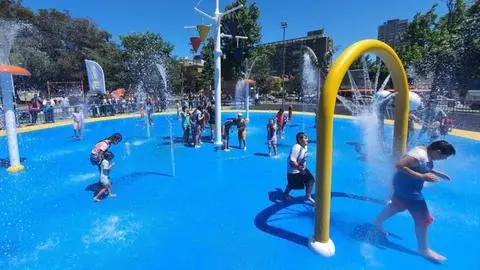 Verano en Concepción: Revelan cuando empezarán a funcionar los juegos de agua del Parque Ecuador