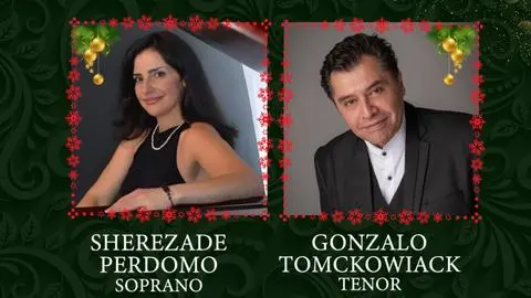 Concierto de Navidad: Una velada de villancicos con Gonzalo Tomckowiack y Sherezade Perdomo en el Gran Concepción