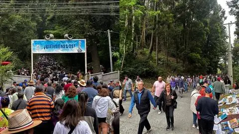 Estiman la llegada de cientos de miles de personas al Cerro La Virgen durante este 8 de diciembre