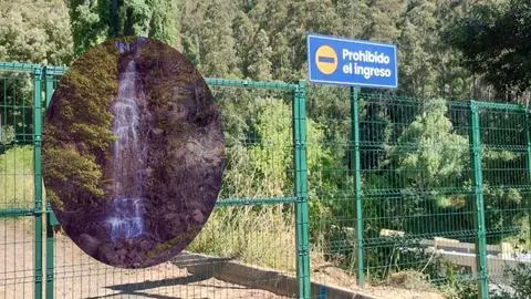 Prohibido el ingreso a la concurrida cascada de la UdeC en el sector ‘Calama’