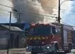 Incendio en Boca Sur deja cuatro viviendas afectadas y una persona fallecida