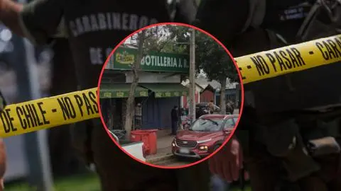 Asalto en botillería termina con un delincuente muerto: tres cómplices se dieron a la fuga