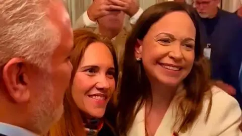 “Pronto nos vemos en Chile”: el encuentro entre María Corina Machado y Magdalena Piñera