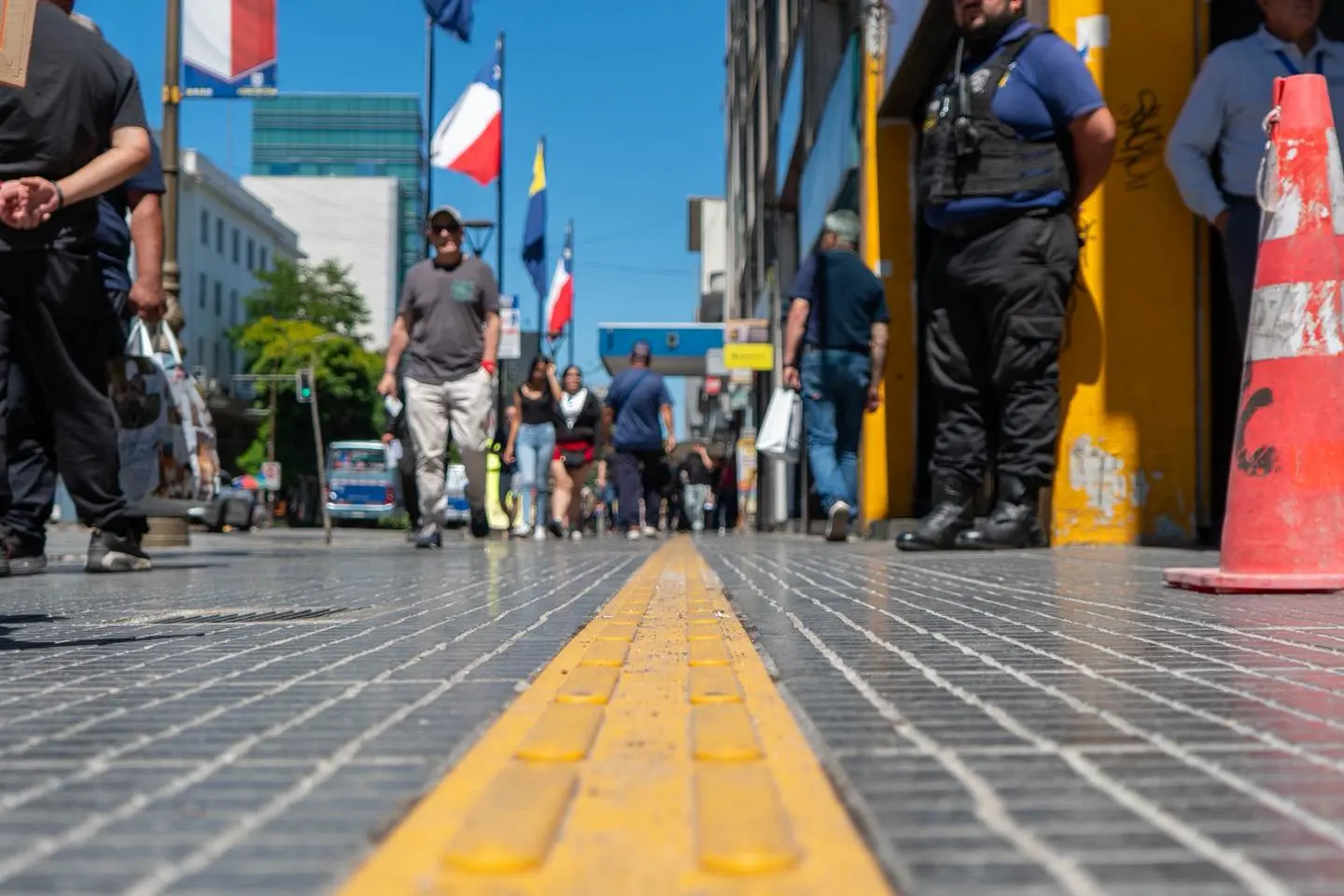 Primera etapa del proyecto de mejoramiento de aceras finaliza con éxito en el centro de la ciudad