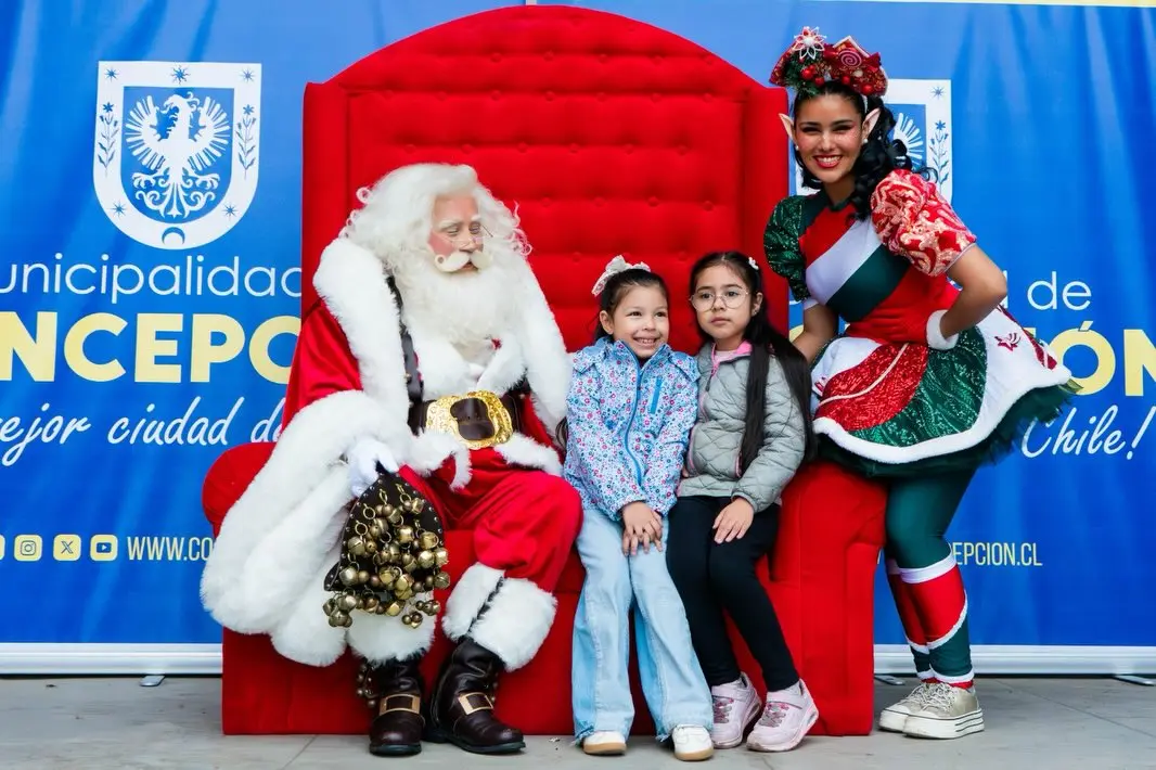 “Navidad en tu barrio” llevó la magia de las festividades a diferentes sectores de Concepción