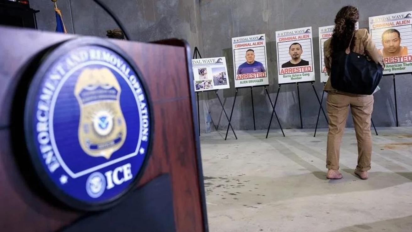 Video falso muestra agentes de ICE siendo arrestados