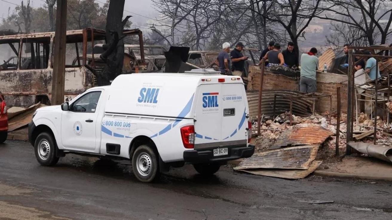 SML indica nuevos avances en la situación de búsqueda e identificación de fallecidos por incendios en Biobío y Ñuble