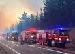 Denuncian ataque a bomberos mientras combatían incendio forestal en Concepción