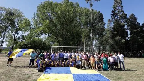 Con césped sintético de primer nivel: Ramadillas contará con renovada cancha para la comunidad