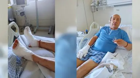 La historia de Humberto: Adulto mayor se quemó los pies por salvar a su nieta de los incendios forestales en Penco