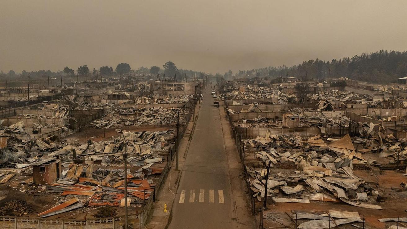 Actualizan estado de suministro eléctrico tras incendios forestales en el Biobío: Albergues cuentan con generadores