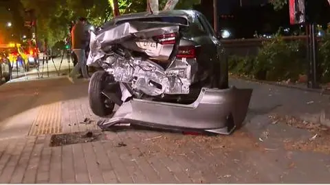 Conductora ebria choca en Providencia