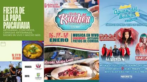 Fiestas costumbristas 2026: Los panoramas más ricos de la Región del Biobío
