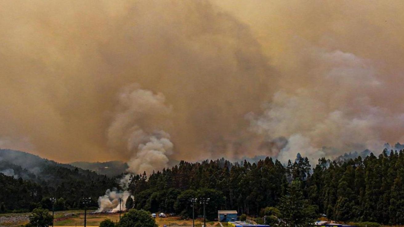 Humos por incendios en la Región del Biobío: su estado del aire, los riesgos para la salud y las precauciones