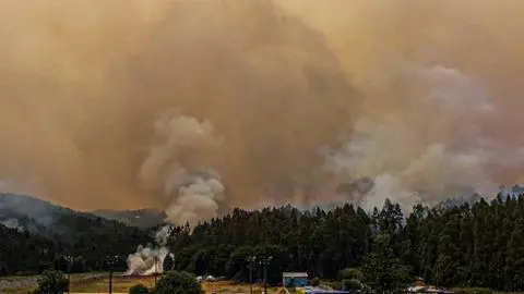 Humos por incendios en la Región del Biobío: su estado del aire, los riesgos para la salud y las precauciones