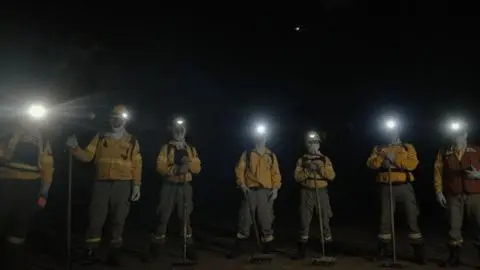 Brigadistas fueron expulsados a balazos mientras combatían un incendio forestal en Curanilahue