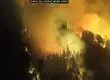 Denuncian incendio forestal intencional en Lebu tras encontrar velas encendidas en terreno de Forestal Arauco