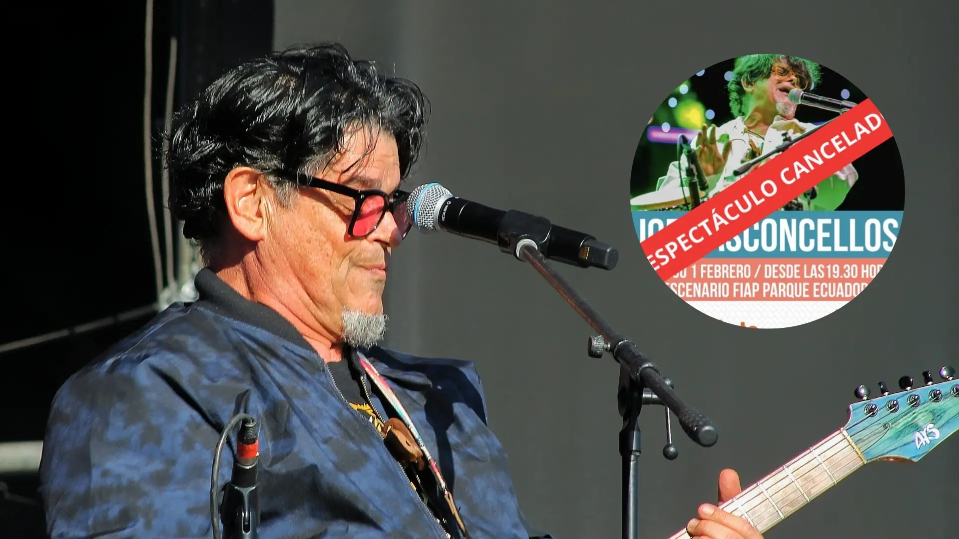 Cancelan show gratuito de Joe Vasconcellos en Concepción