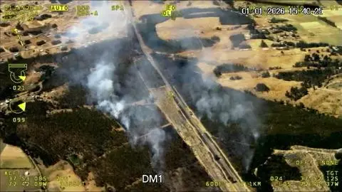 CMPC desplegó 12 aeronaves y 174 brigadistas para controlar incendios forestales en Angol y Lumaco