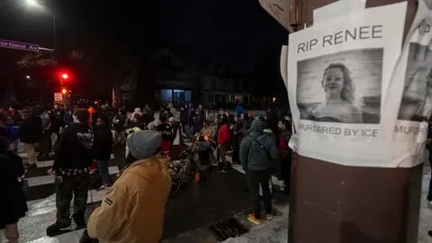 Ola de protestas en EE.UU. en contra de ICE producto de que un agente mató a mujer en Minneapolis