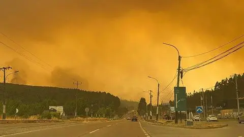 Comenzó la búsqueda para determinar el origen de los grandes incendios forestales en el Biobío