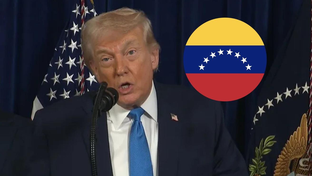 Trump descarta elecciones en Venezuela y recalca que él está al mando: “El país es un desastre”