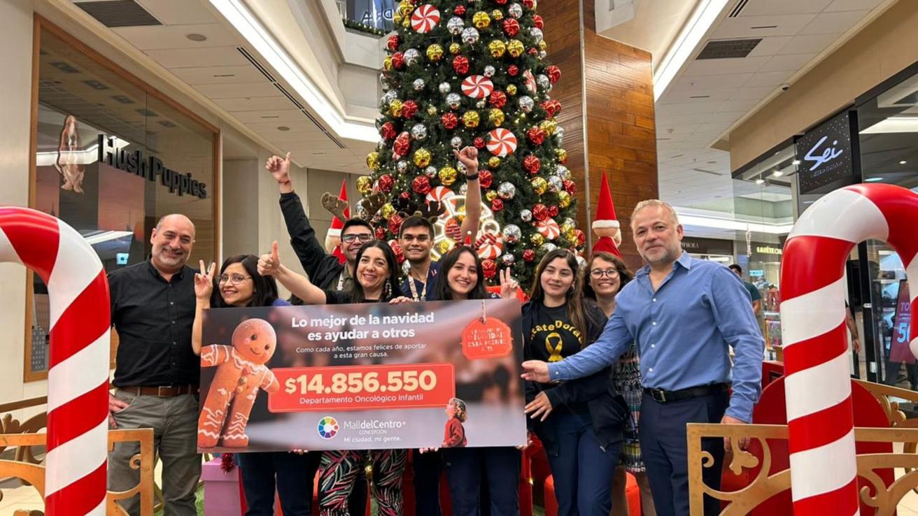 Campaña de Navidad logra recaudar cerca de 15 millones para el Servicio de Oncopatología Pediátrica del Hospital Regional de Concepción
