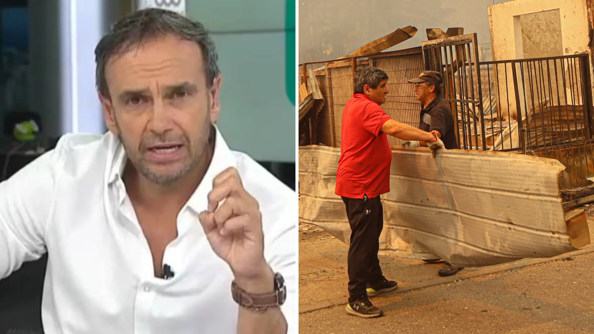 “¿Dónde están? Acá los quiero ver”: Rodrigo Sepúlveda cuestiona en vivo a tres grandes empresas tras incendios forestales
