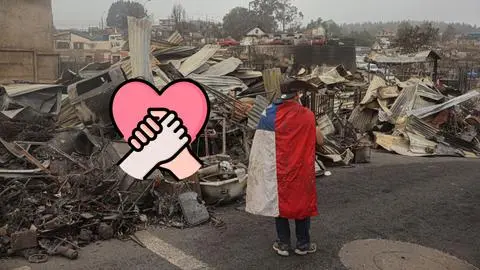 10 formas de ayudar a los damnificados por los incendios en Concepción, Penco, Tomé y Florida