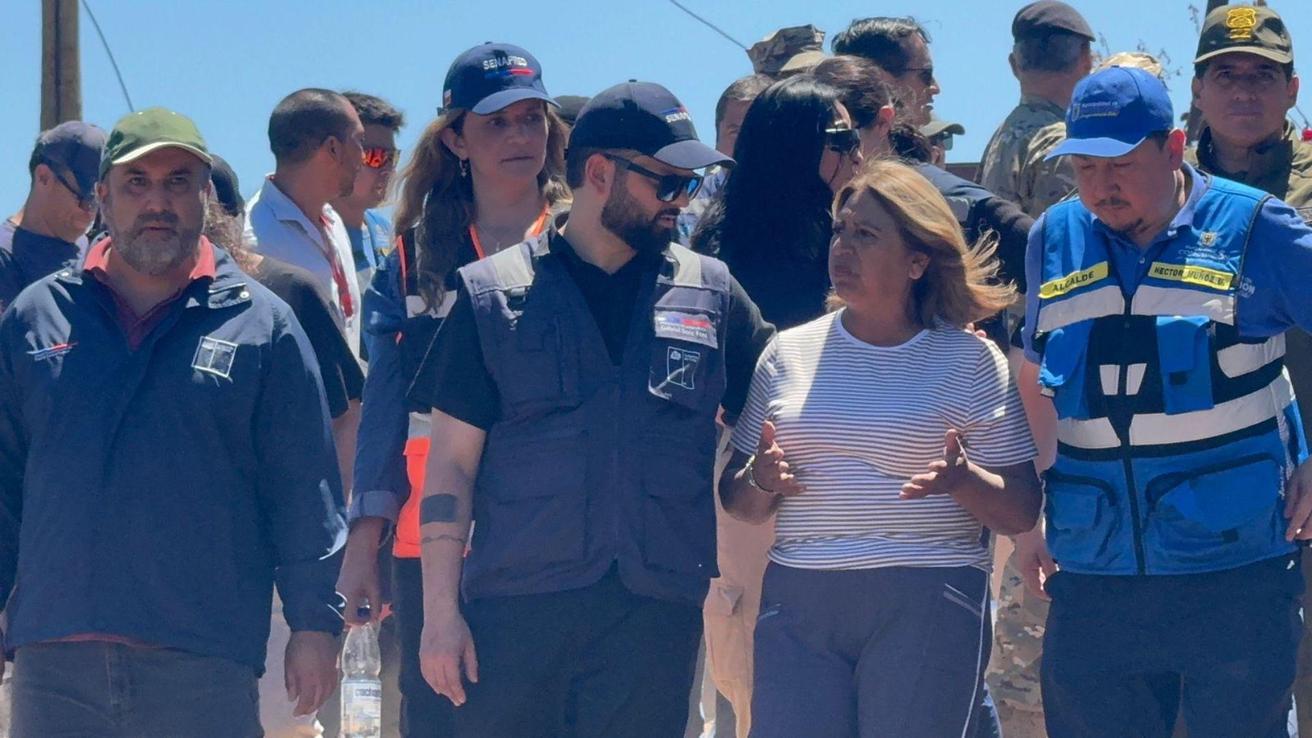 Presidente Boric monitorea el avance de viviendas de emergencia en Lo Tato y refuerza ayudas ante lluvias en el Biobío