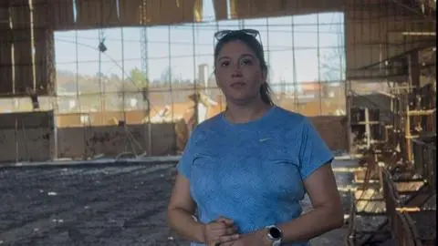 El renacer desde las cenizas que esperan en la comunidad de la Escuela Vipla de Lirquén tras los incendios forestales