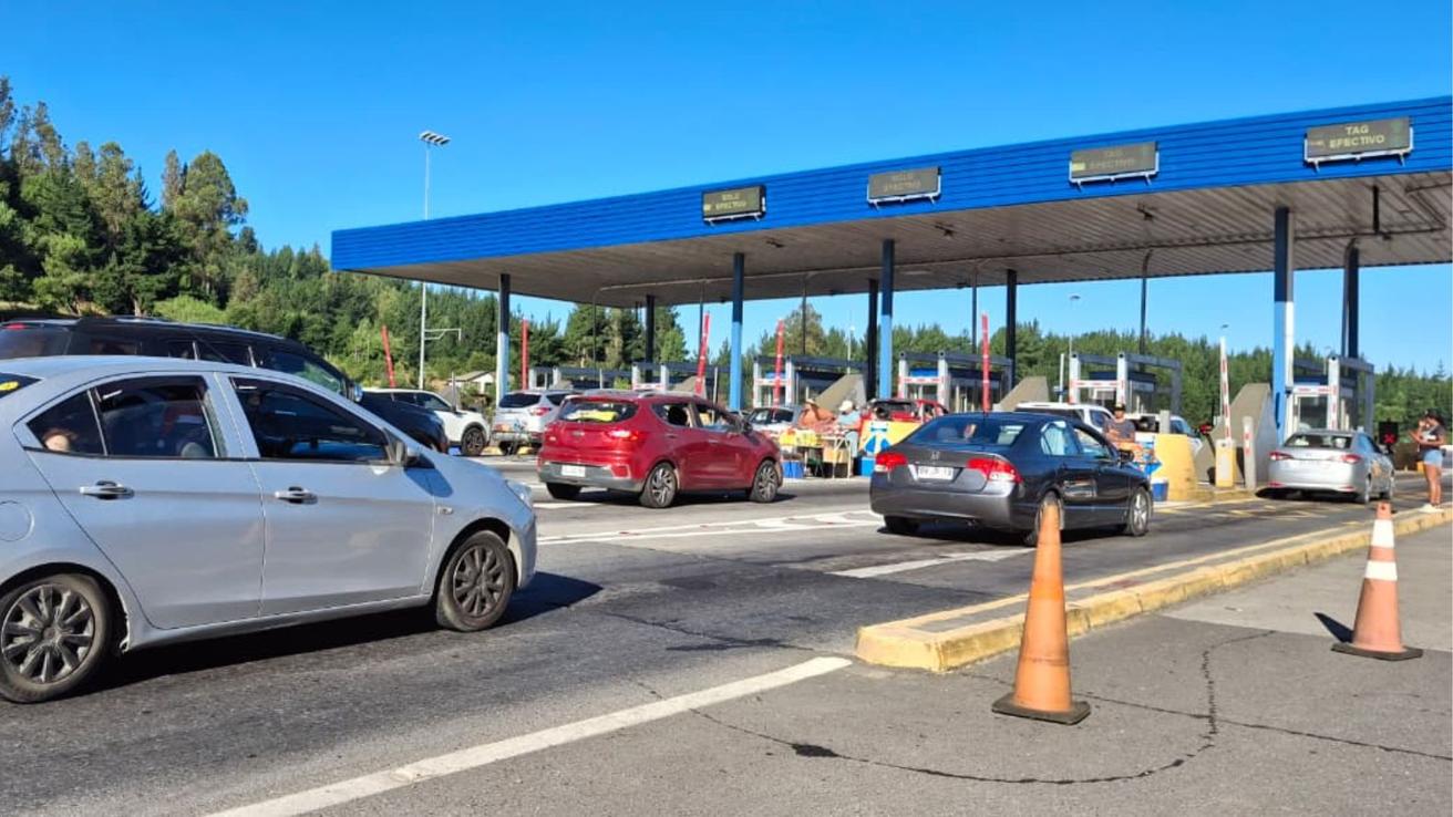 Enero comenzó con alza en los peajes de las autopistas en el Biobío