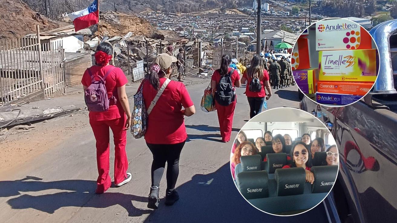 Matronas llevan anticonceptivos a Penco y Lirquén para proteger la salud sexual de mujeres afectadas por incendios