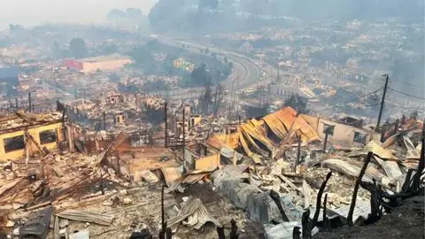 Detenido por presunto nexo con incendio forestal en Penco queda en libertad por falta de pruebas en su contra