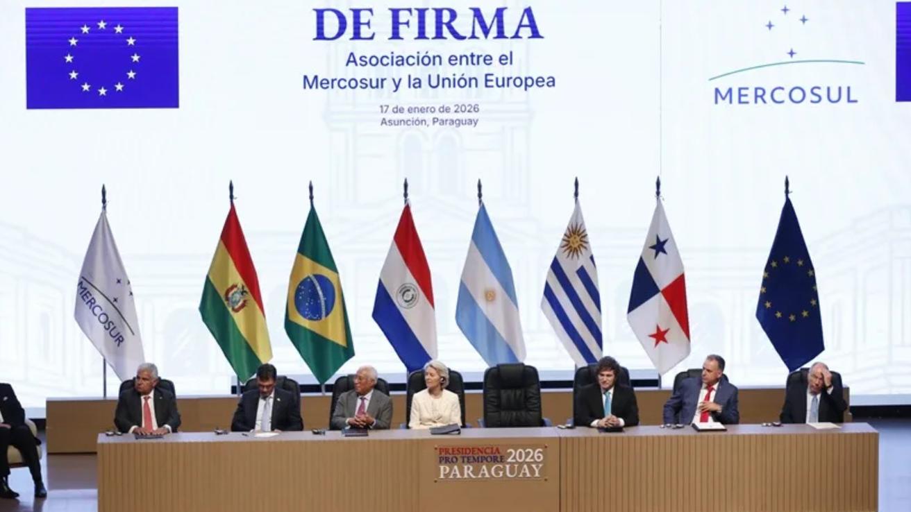 Mercosur y Unión Europea firman acuerdo de libre comercio tras 26 años de negociaciones