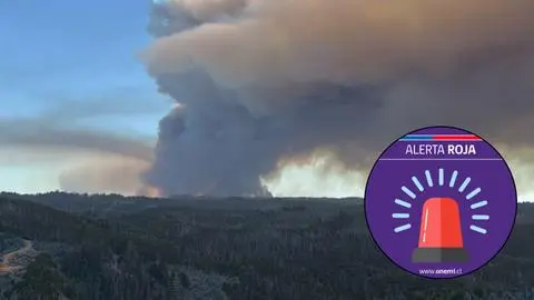 Ante múltiples incendios en la zona: Senapred declara Alerta Roja en toda la Provincia de Concepción