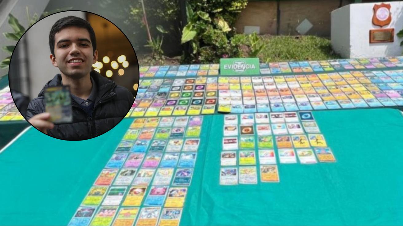 Recuperan valiosa colección de cartas Pokémon robadas a Fernando Cifuentes, chileno campeón mundial en 2024