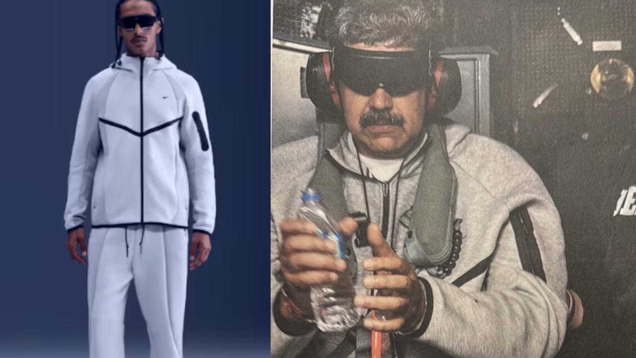El conjunto deportivo que usó Maduro al ser capturado se agotó: este es su precio