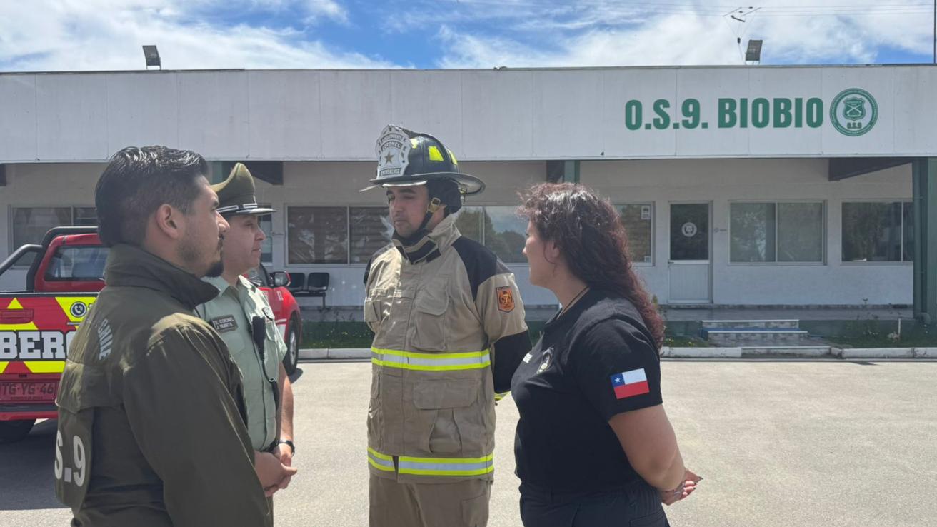Habría provocado el incendio y luego fue a combatirlo: revelan detalles de la detención del bombero y ex brigadista de Conaf en Coronel
