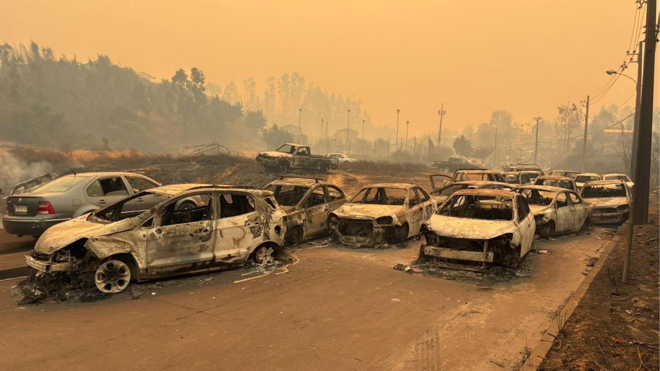 Suben a 20 los fallecidos por incendios en Biobío y Ñuble: refuerzan control de acceso en Lirquén para identificar víctimas
